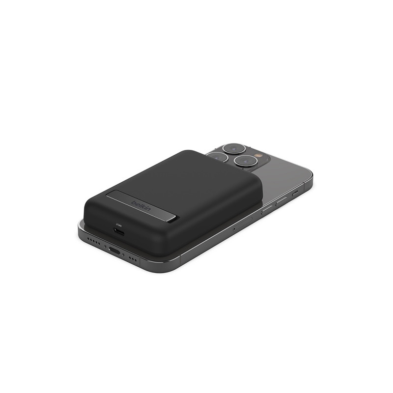 Belkin Batterie Externe Sans Fil Magn Tique K Avec Support Noir