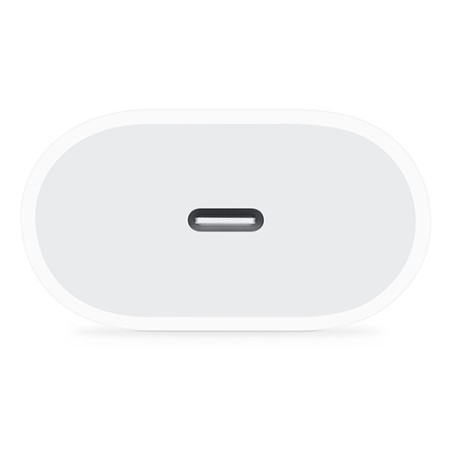 Prise / Chargeur Secteur USB-C 20W iPhone/iPod/iPad Huawei Google Samsung  Blanche