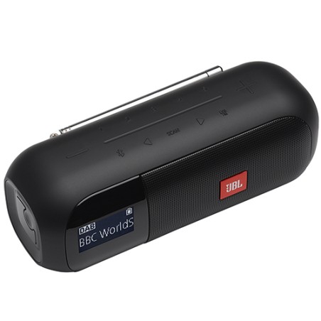 JBL Tuner 2 – Enceinte radio portable – Haut-parleur Bluetooth avec radio  FM et DAB – Autonomie 12 hrs – Noir